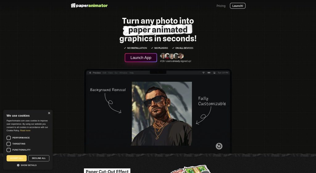PaperAnimator: Create Stunning Paper Animations in 3 Steps
